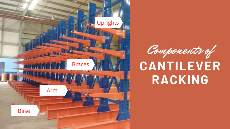 components of cantilever racking
